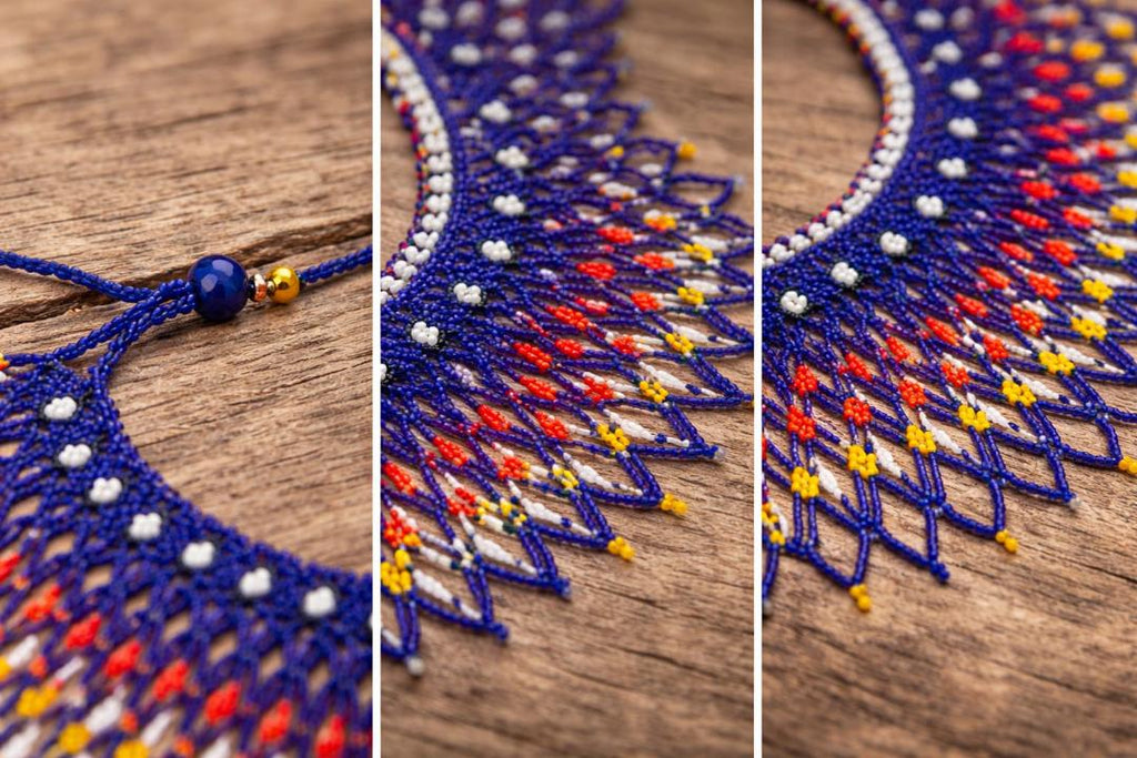 BRAZILIAN ARTISAN BEADED COLLAR