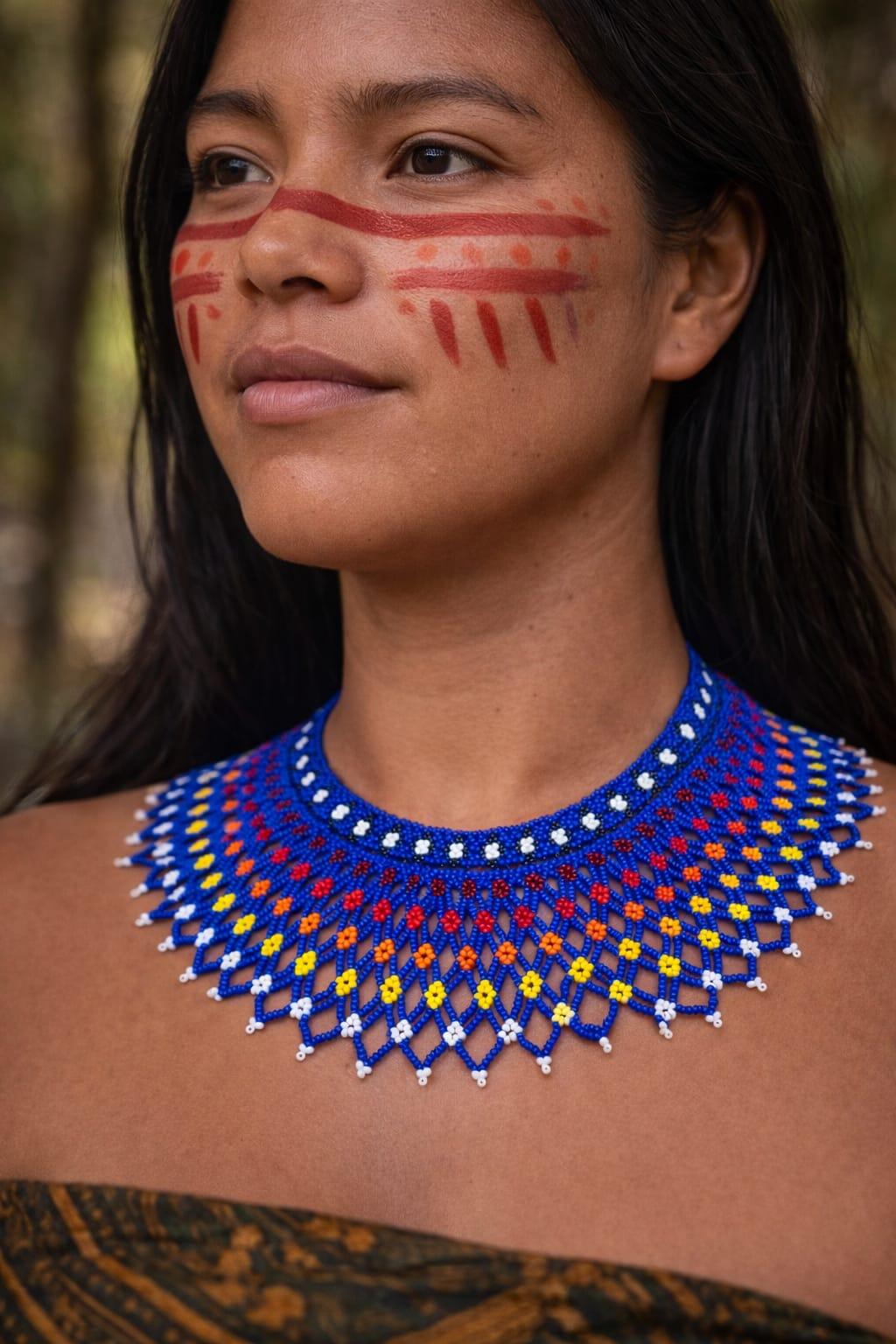 BRAZILIAN ARTISAN BEADED COLLAR