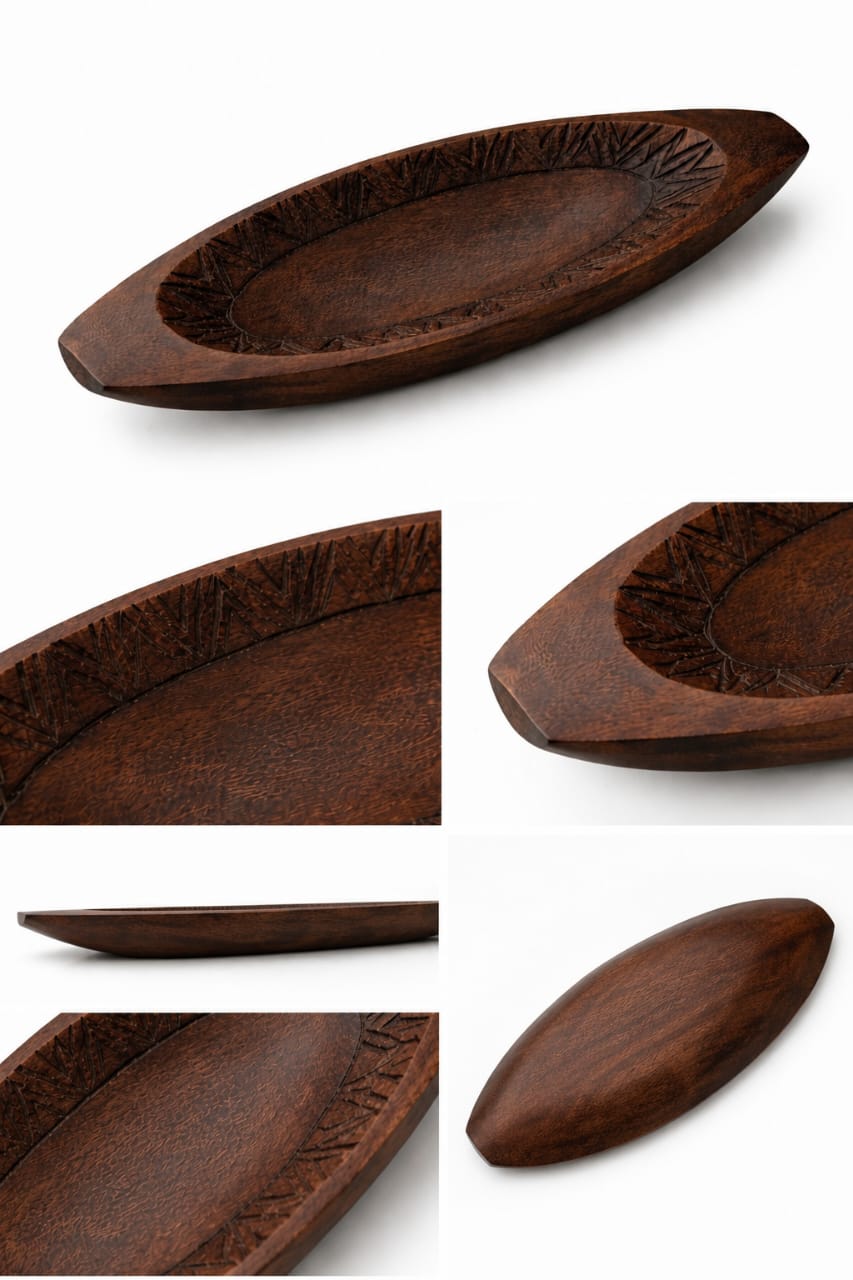 BRAZILIAN WOODEN CABOE