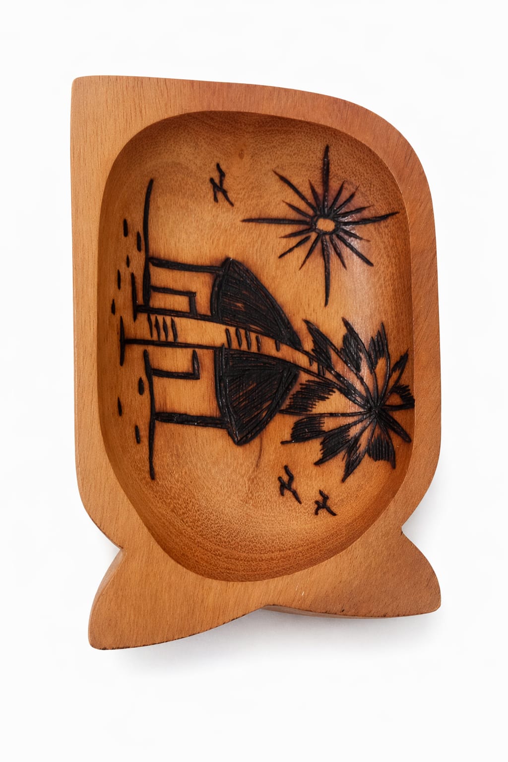 Brazilian Corumbau Coastal Wooden Bowl