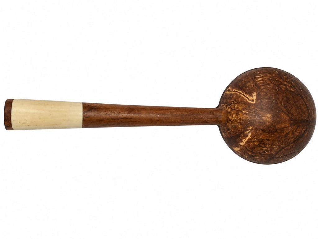 Brazilian Coconut Shell Serving Ladle — Handcrafted in Brazil