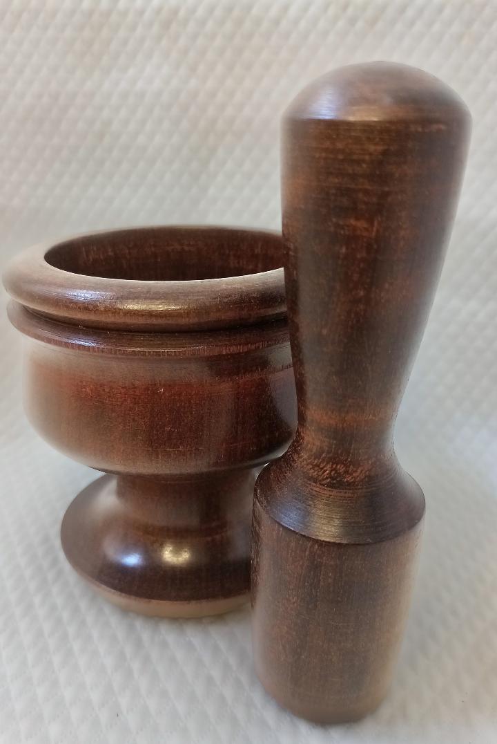 handcrafted pestle